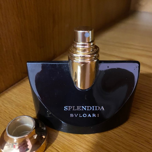 Bulgari Splendida Jasmin Noir 50 ml empty used bottle