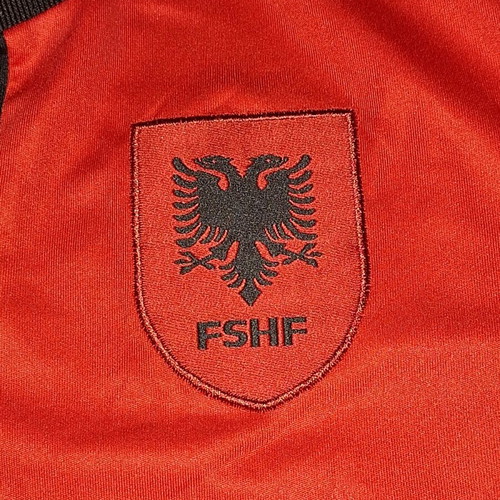 Home jersey Albania Euro 20 used, size 176 cm