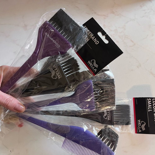 Wella hair color brushes brand new