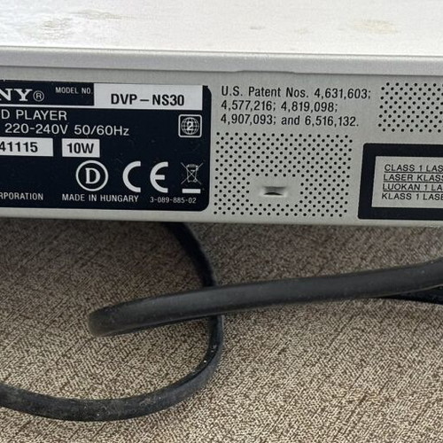 Sony DVD player used, functional