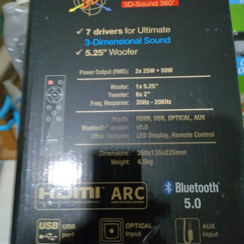 Sound bar speaker new, portable Bluetooth