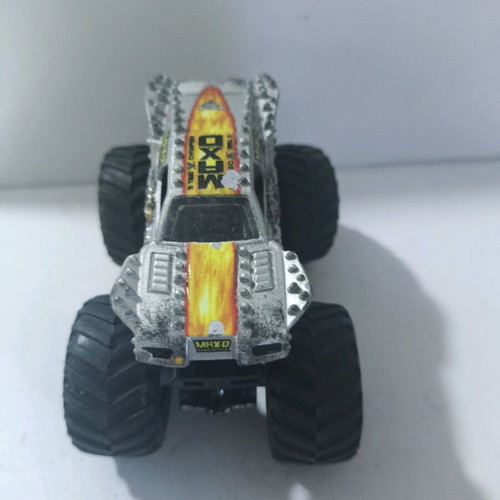 Hot Wheels Monster Jam Trucks MaxD Silver like new