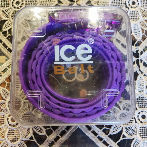 Ice Belt silicone belt new, purple, 120 cm
