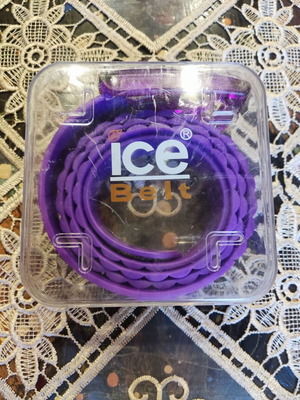 Ice Belt silicone belt new, purple, 120 cm