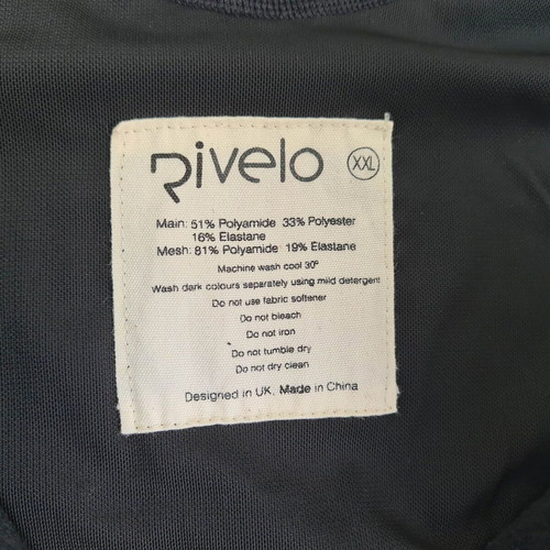 Rivelo men's cycling bib tights with lining, XXL, cold weather