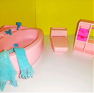 Vintage Rare Barbie 1979 μπάνιο