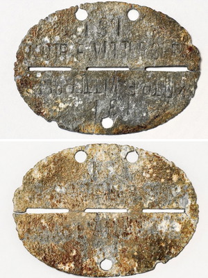 WWII Original Germany ID Token used