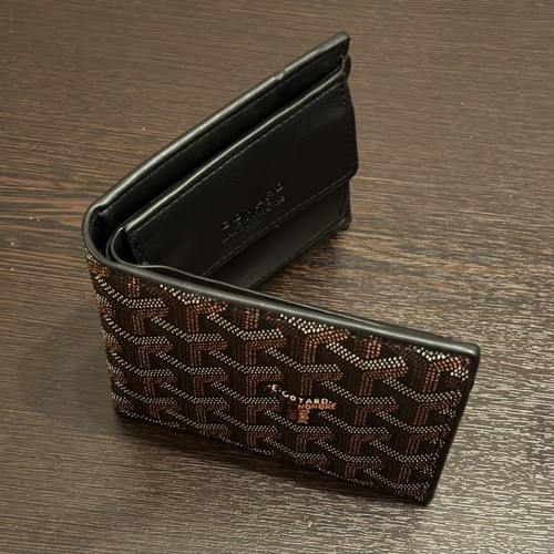 Goyard Paris wallet like new, black and brown