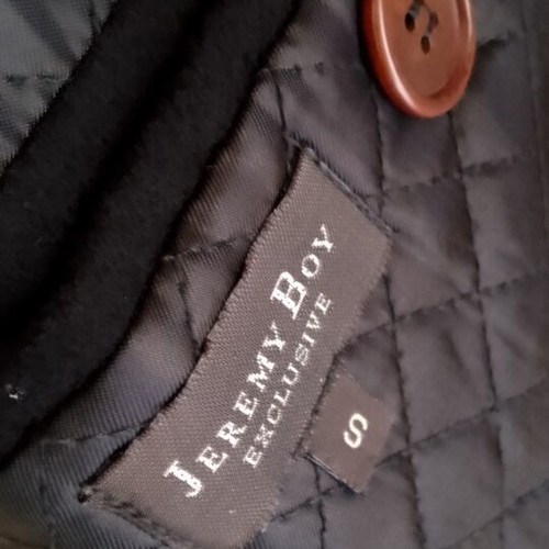 Jeremy Boy wool coat like new, medium size, black