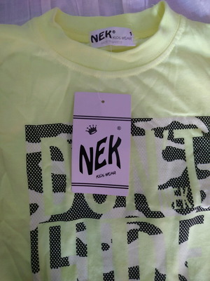 Nek Kids Wear colorful shirt new, size 92 cm