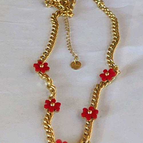 Atsali Necklace Apefthon new, gold and silver colors