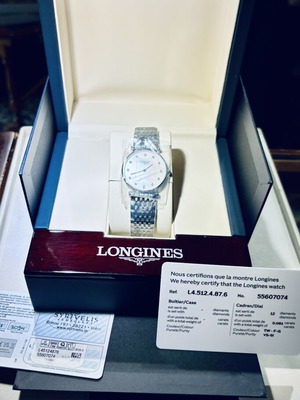 Longines La Grande Classique 29mm Diamond Dial watch new with tags