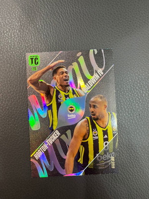 Baldwin & Tucker Dynamic Duo Euroleague card new