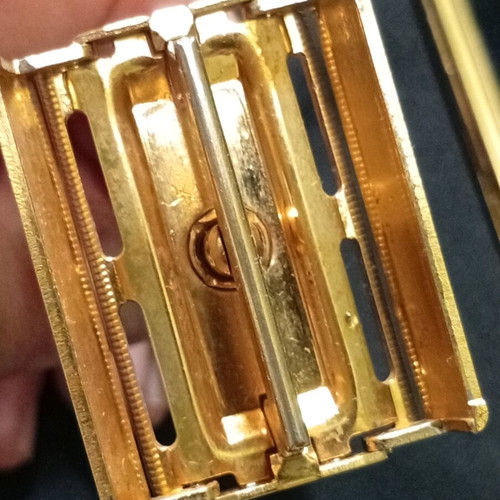 Gillette razor used