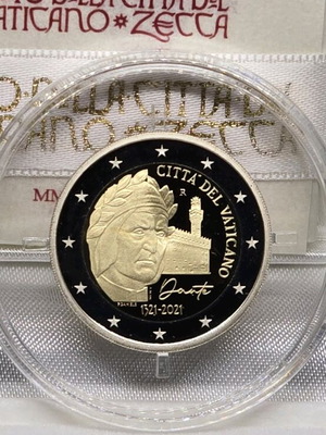 2 ευρώ proof Βατικανό 2021 καινούργιο