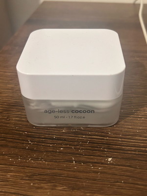Empty ekseption cream jar 50ml used