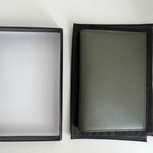 Passport holder new, khaki, PU leather 8 By YOOX