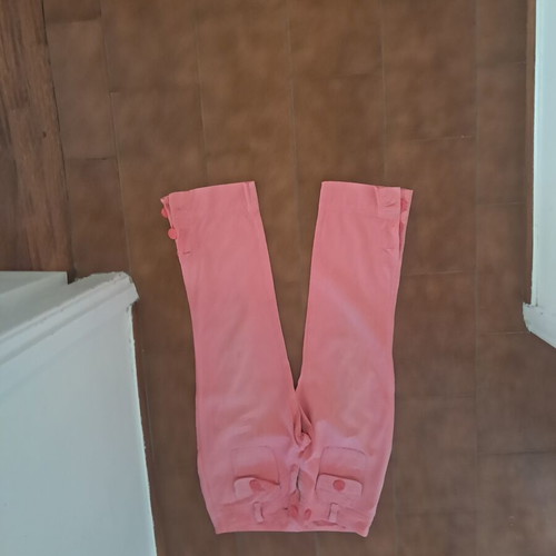 Benetton pink women's jeans like new, fashionable