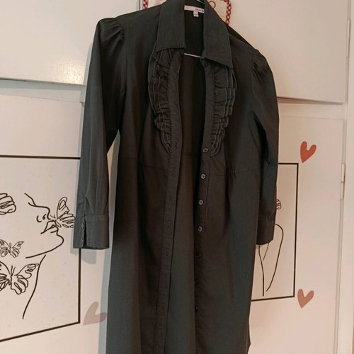 Tally Weijl shirt dress no 38 like new, black