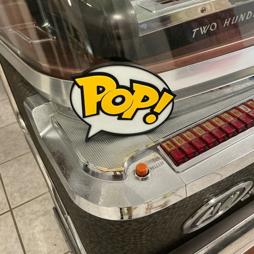 Pop! logo decorative item new, PLA material