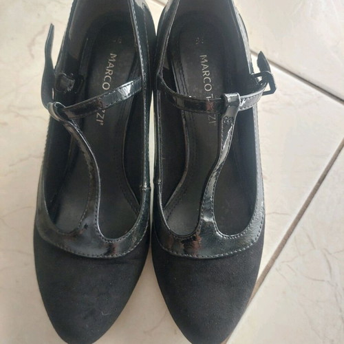 Marco Tozzi Black Shoes like new, size 38