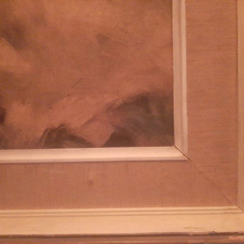 Vintage painting used, masterpiece in good condition