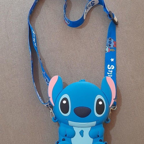 Stitch silicone bag with adjustable strap new