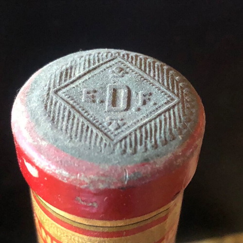 Bottle Authentic Vintage Liquer Peppermint 1960s New