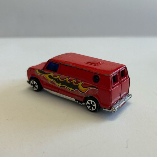 Vintage Wheeler Road Aces Fast Wheeling Super Vans red with flames used