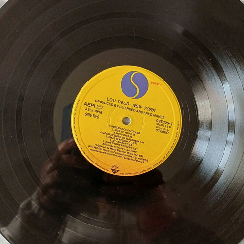 Lou Reed New York LP used, rock