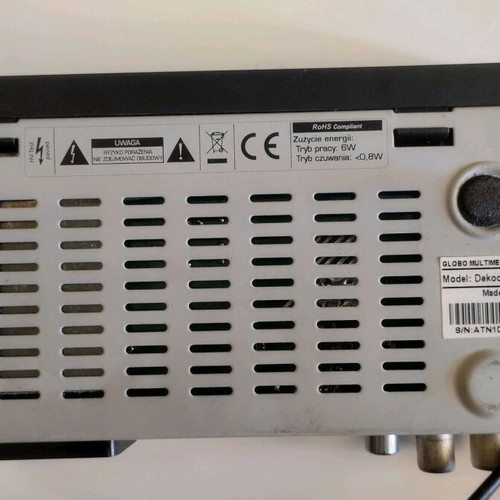 Decoder stb used, small and lightweight