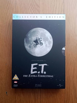 E.T. The Extra Terrestrial DVD μεταχειρισμένο, 3 δίσκοι, χωρίς ελληνικούς υπότιτλους