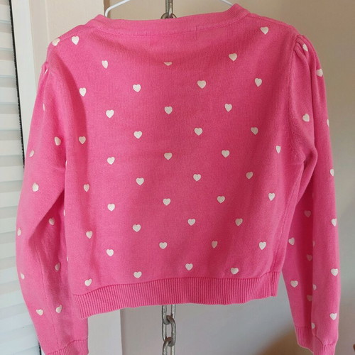 Prenatal cardigan 7-8 years pink like new, cotton