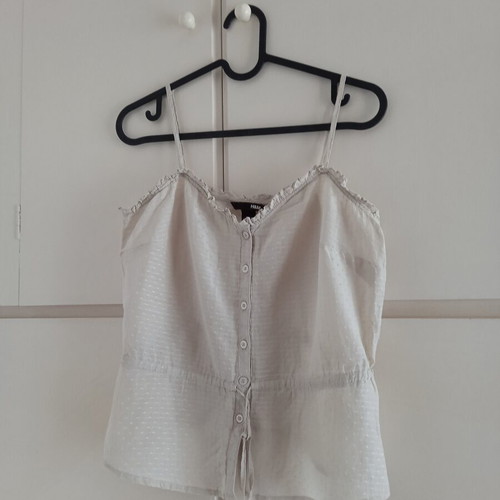 H&M top large beige like new