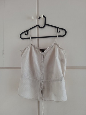 H&M top large beige like new