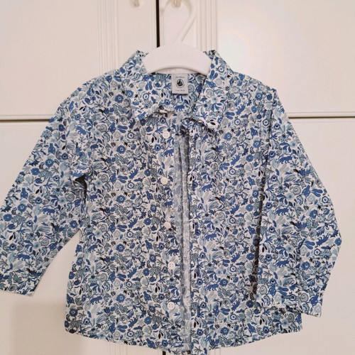 Petit Bateau shirt for boy 86cm like new