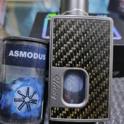Rsq Hotcig Squonk with asMODus C4 LP 24mm BF RDA