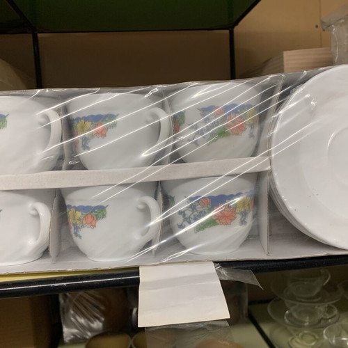 Coffee Cup Set new, 6 pieces