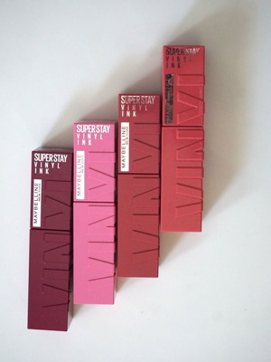 Maybelline SuperStay Vinyl Ink Lip Gloss Set καινούργιο