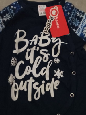 Pajama romper for 6-9 months and whole family, new