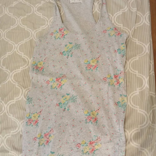 Zara Trafaluc Floral Sleeveless Tank Top like new, size L