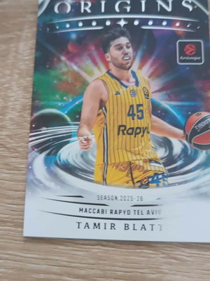 Tamir Blatt Maccabi 2025-26 Panini Euroleague Origins card