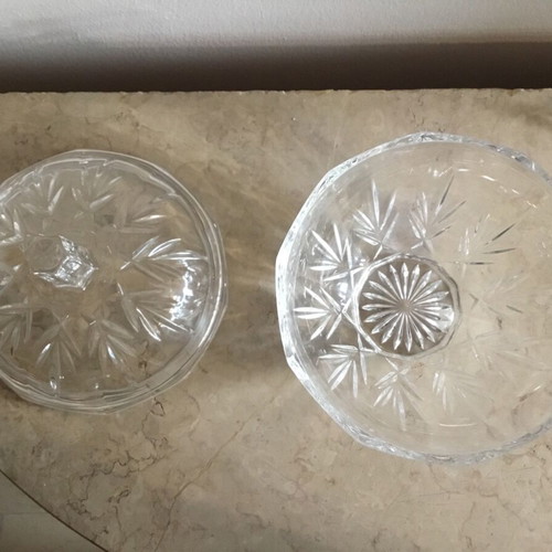 Crystal Candy Dish RCR Royal Crystal Rock new