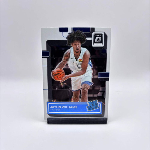 Jaylin Williams Donruss Optic 2022-23 Rookie Card