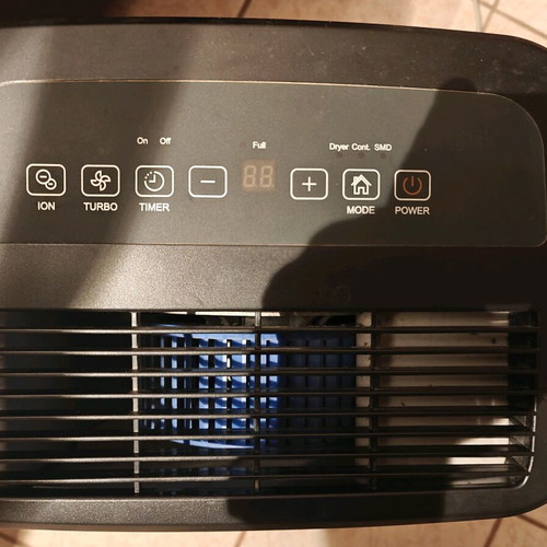 Inventor EVA DE-MDDF16 dehumidifier 16lt/24h used with ionizer
