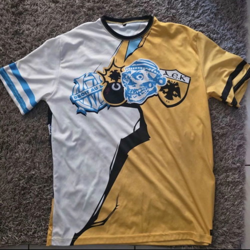 AEK Marseille Football Jersey like new official replica