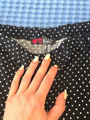 Kiki Fashion polka dot pants, size Medium / Large