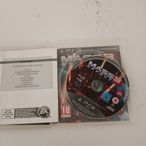 Mass Effect 3 PS3 game like new