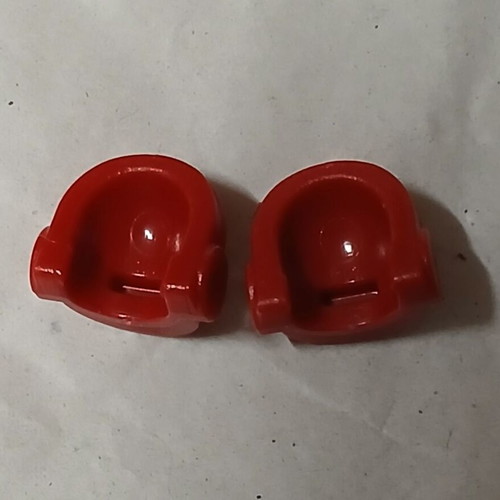 Playmobil red shoulder pads set like new