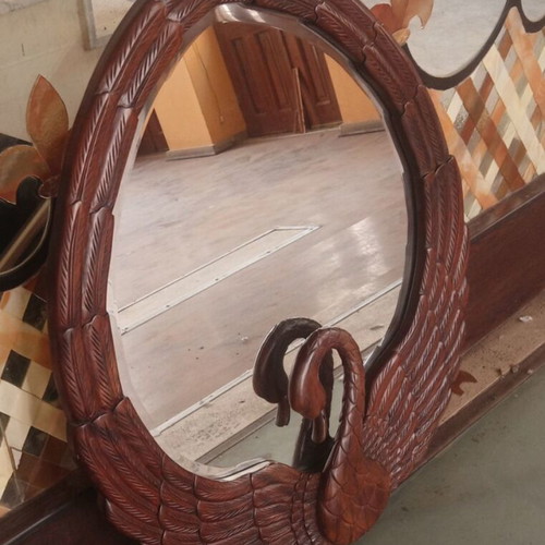 Luxury Ebony Mirror 1m x 0.75m like new